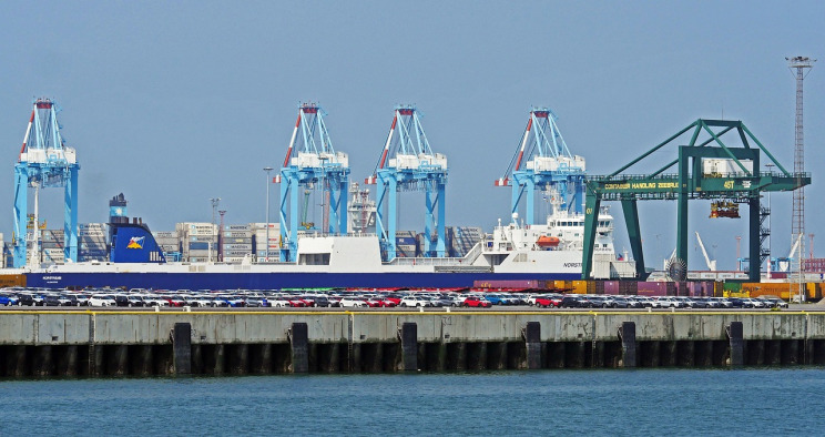 Port de déchargement